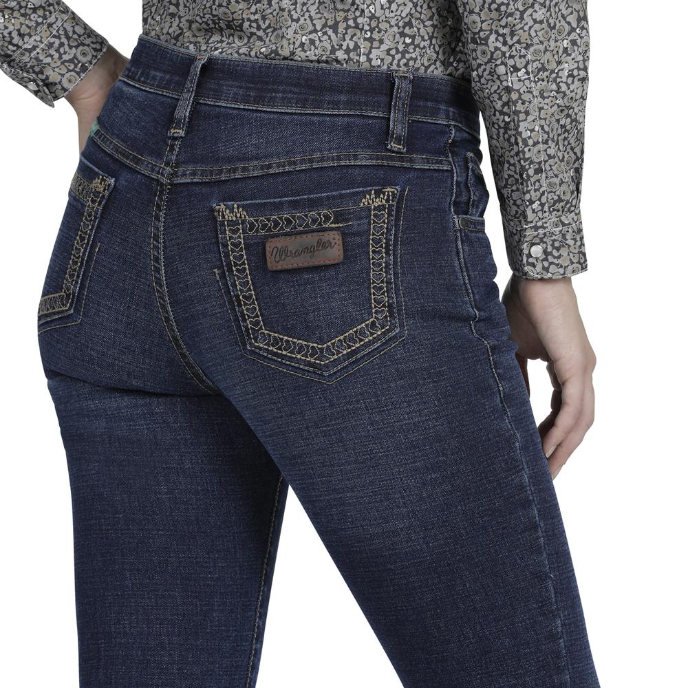 Foto 6 pulgar | Jeans Vaquero Wrangler Slim Fit 150 color Azul para Mujer