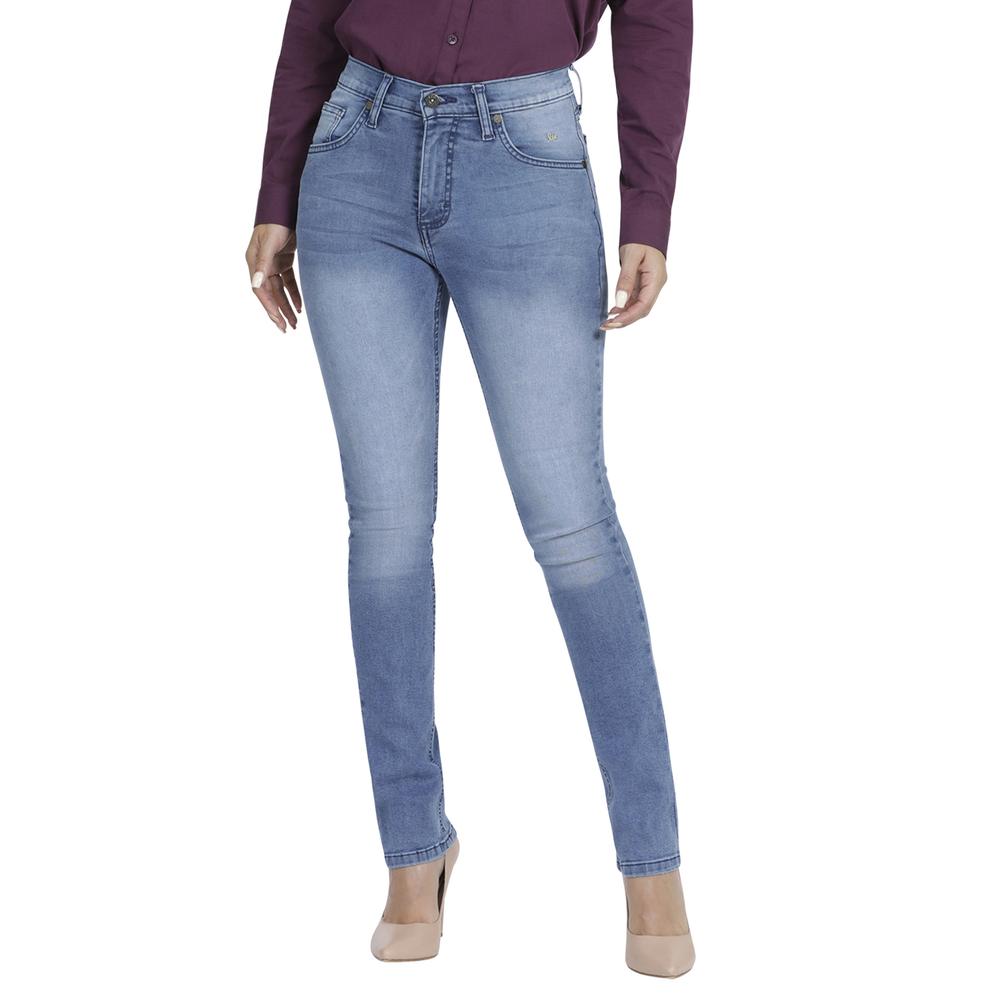 Foto 2 pulgar | Jeans Lee Slim Fit 347 color Azul para Mujer