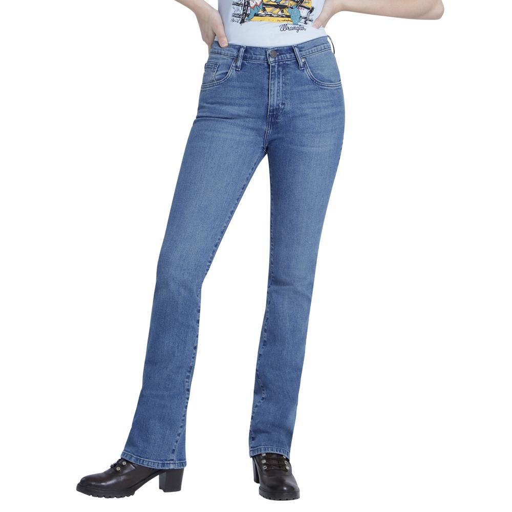 Foto 2 pulgar | Jeans Vaquero Wrangler Slim Fit 148 color Azul para Mujer