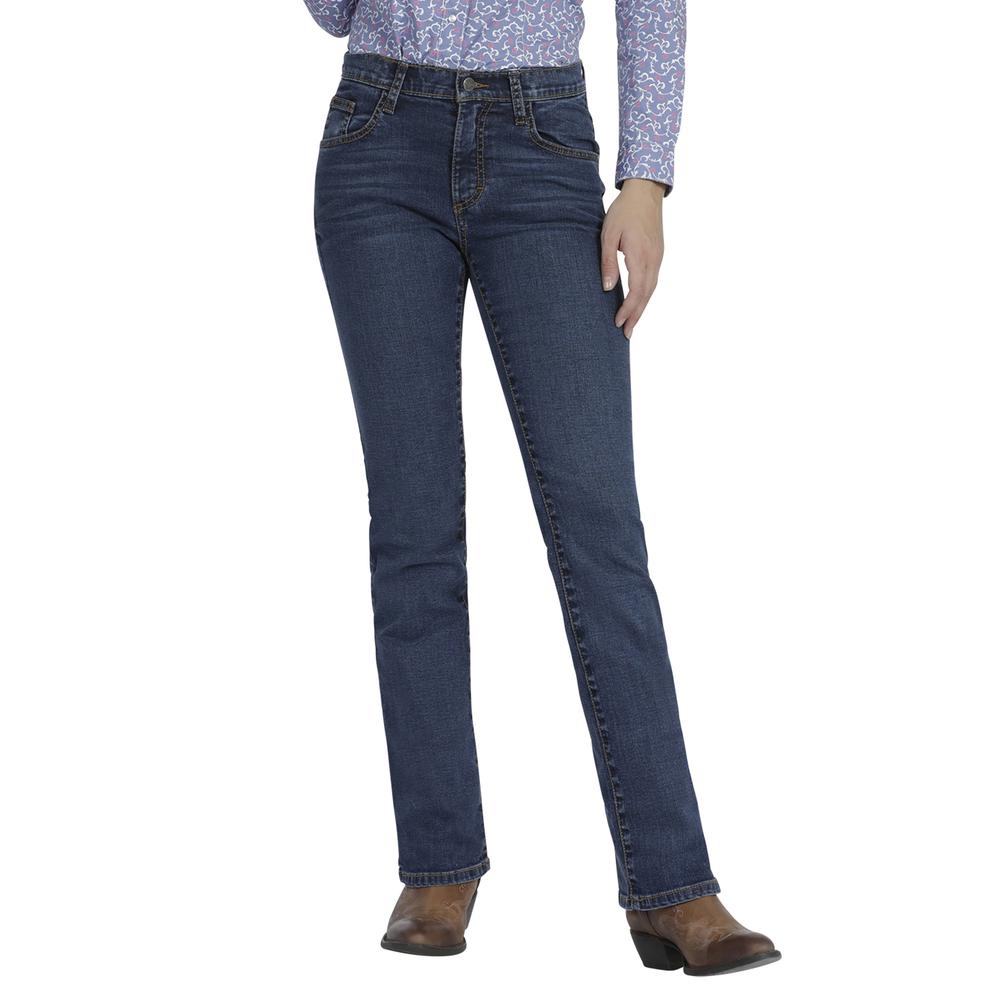 Foto 1 | Jeans Wrangler High Rise Boot Cut 921 color Azul para Mujer