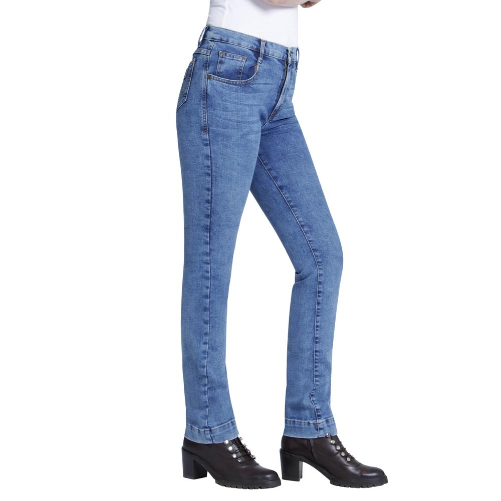 Foto 3 pulgar | Jeans Vaqueros Wrangler Slim Fit 177 color Azul para Mujer