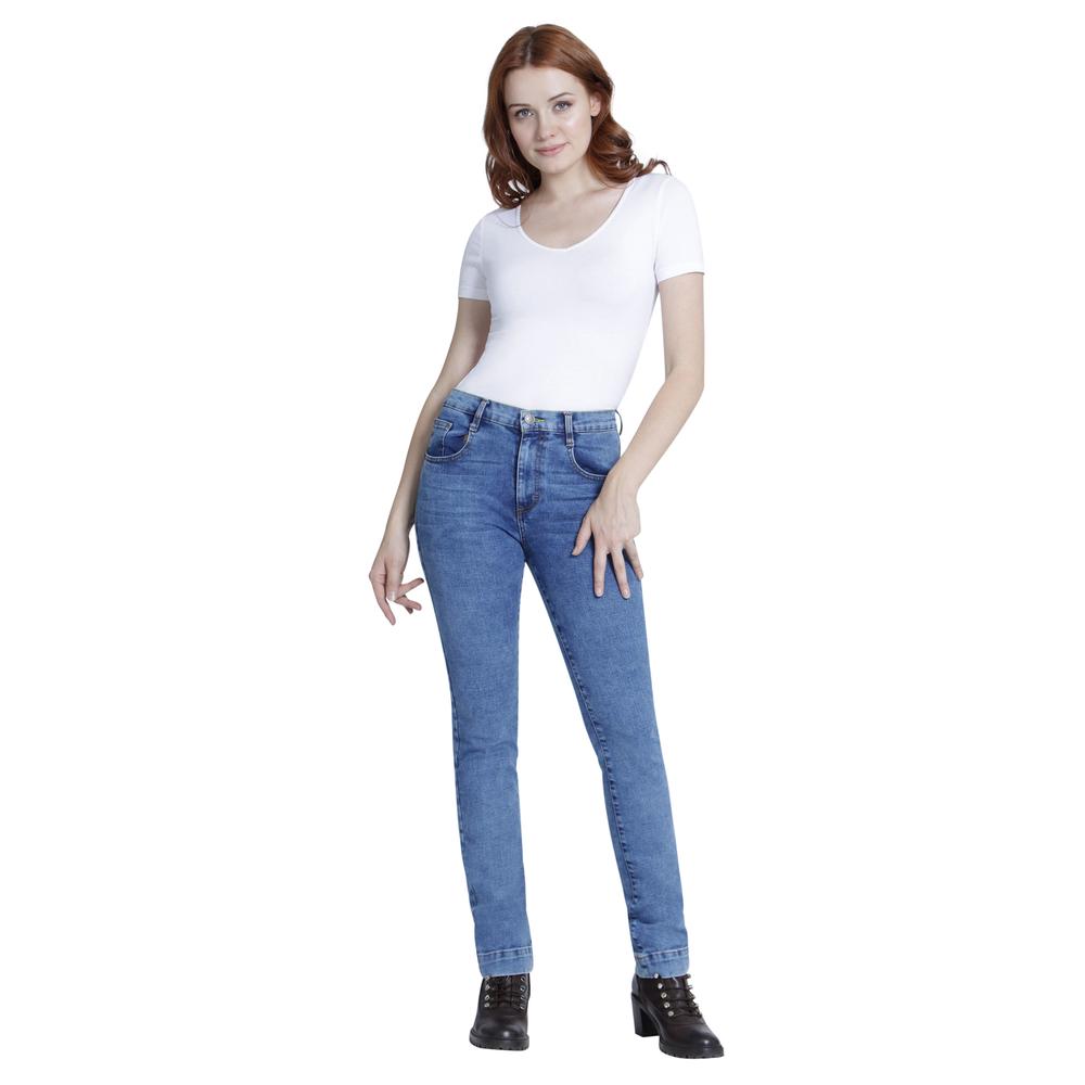 Foto 5 pulgar | Jeans Vaqueros Wrangler Slim Fit 177 color Azul para Mujer