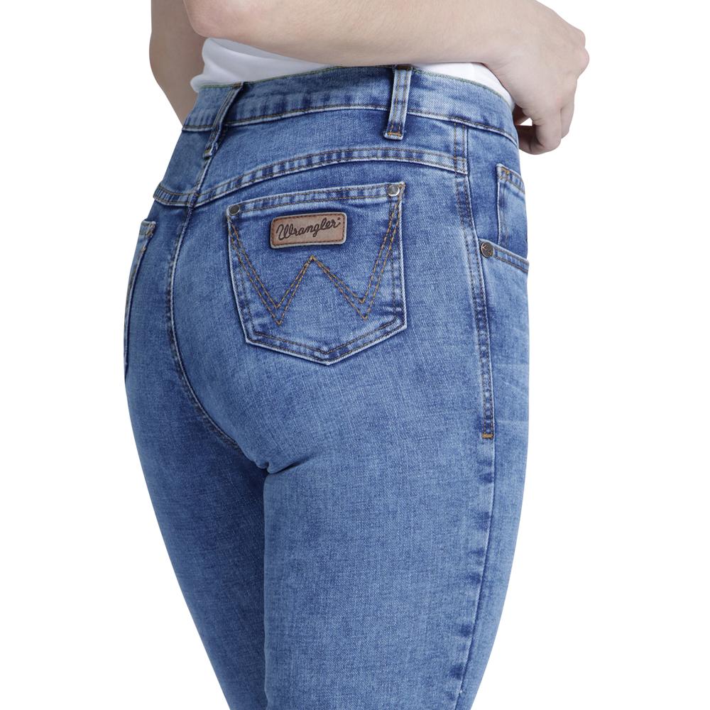 Foto 6 pulgar | Jeans Vaqueros Wrangler Slim Fit 177 color Azul para Mujer