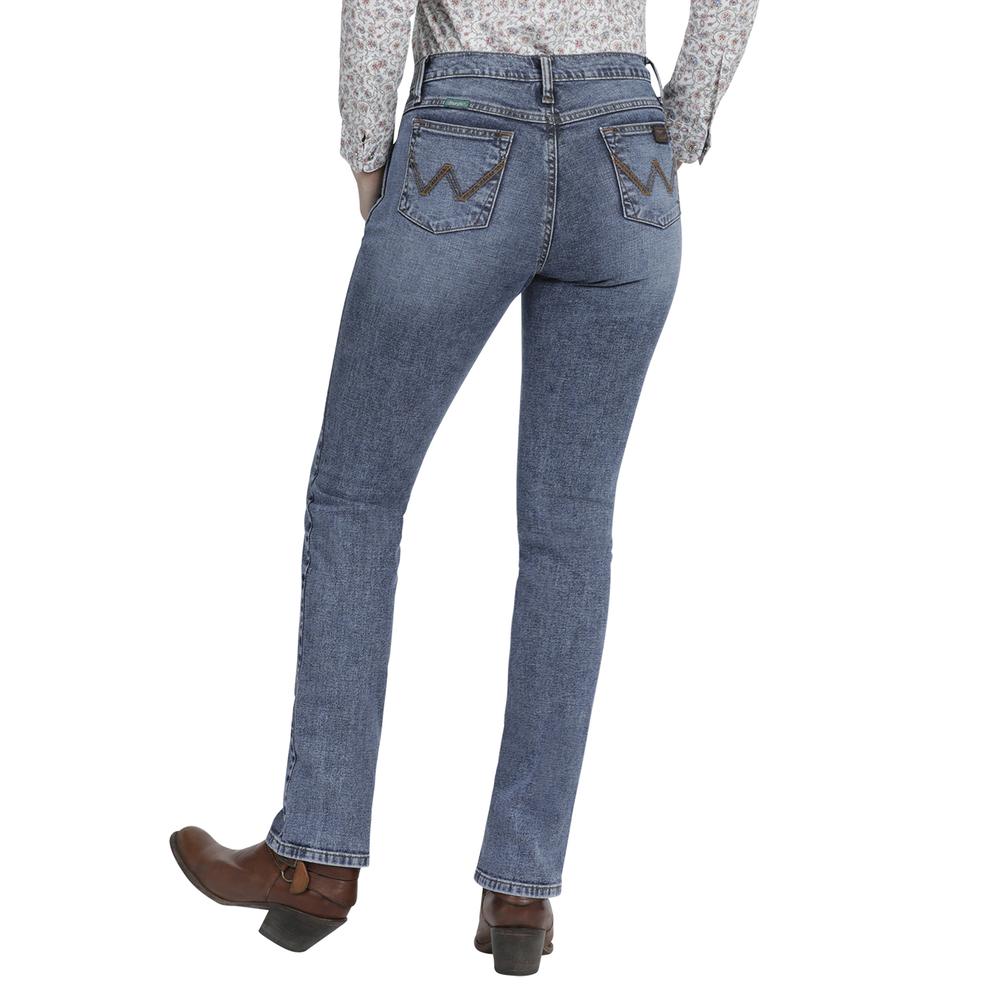 Foto 4 pulgar | Jeans Vaqueros Wrangler Slim Fit 149 color Azul para Mujer