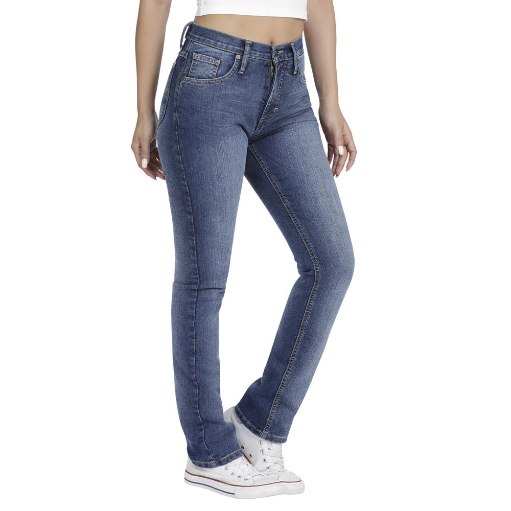 Foto 3 pulgar | Jeans Lee Slim Fit 342 color Azul para Mujer