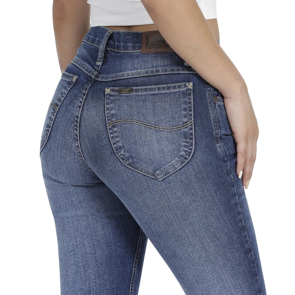 Foto 6 pulgar | Jeans Lee Slim Fit 342 color Azul para Mujer