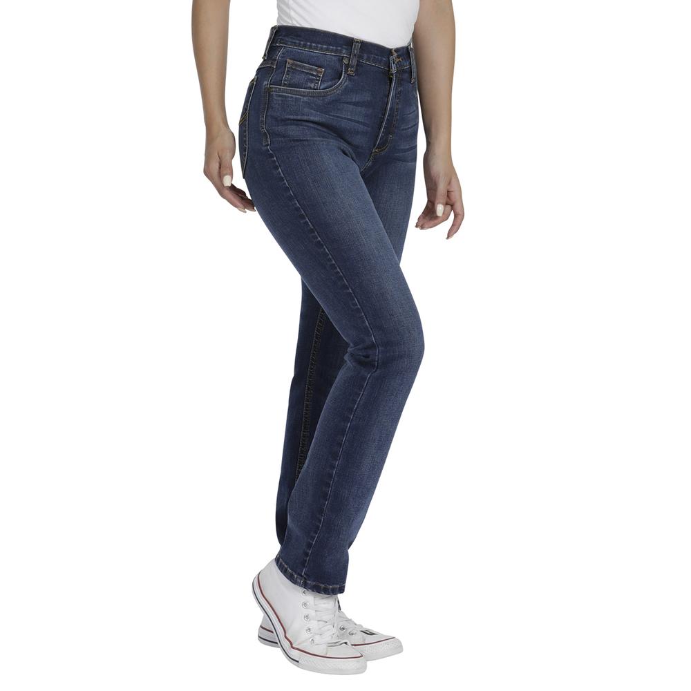 Foto 3 pulgar | Jeans Lee Slim Fit 354 color Azul para Mujer