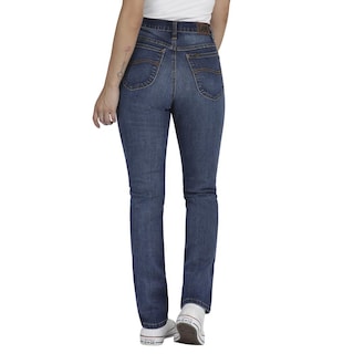 Foto 3 | Jeans Lee Slim Fit 354 color Azul para Mujer