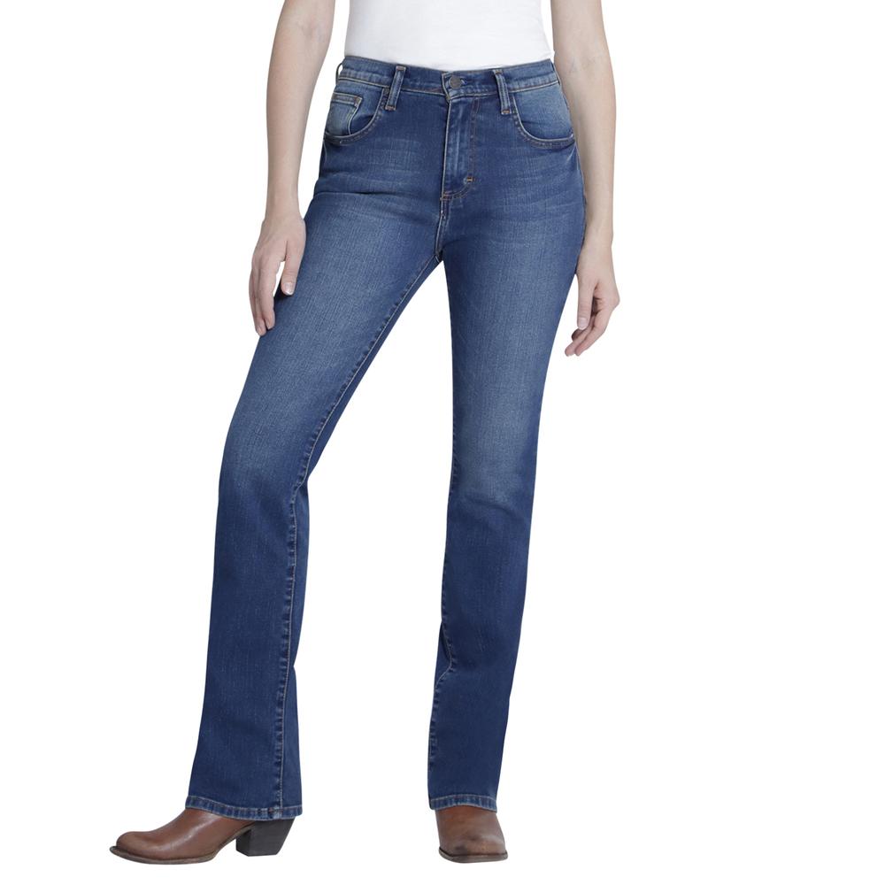 Jeans Vaquero Wrangler High Rise Boot Cut 980 color Azul para Mujer