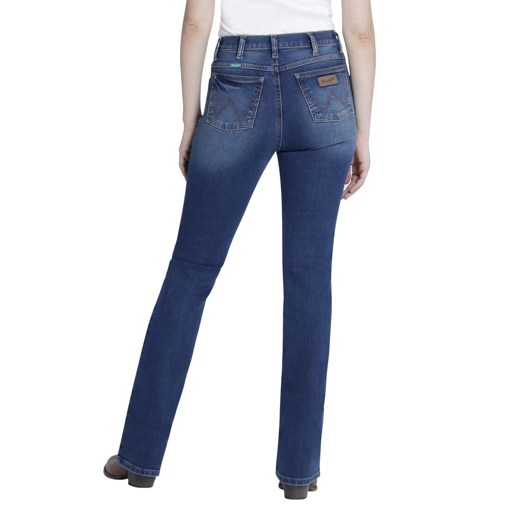 Foto 4 pulgar | Jeans Vaquero Wrangler High Rise Boot Cut 980 color Azul para Mujer
