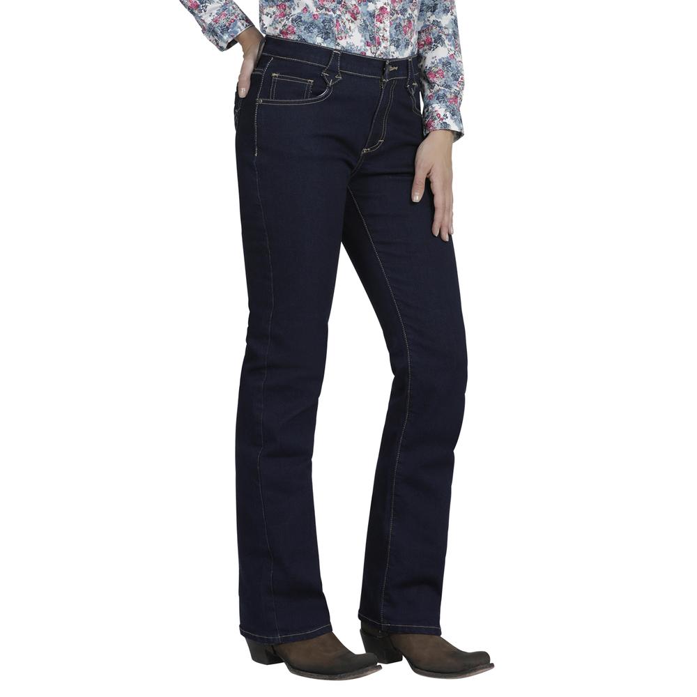 Foto 3 pulgar | Jeans Vaquero Wrangler High Rise Boot Cut 739 color Azul para Mujer