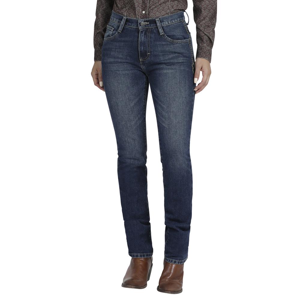 Foto 2 pulgar | Jeans Vaquero Wrangler High Rise Boot Cut 922 color Azul para Mujer