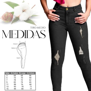 Foto 3 | Jeans Stretch Shendy Vendy Grises para Mujer