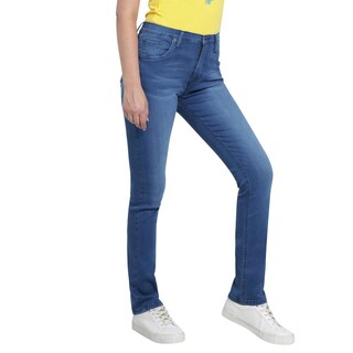 Foto 2 | Jeans Lee Slim Fit 446 Azul para Mujer