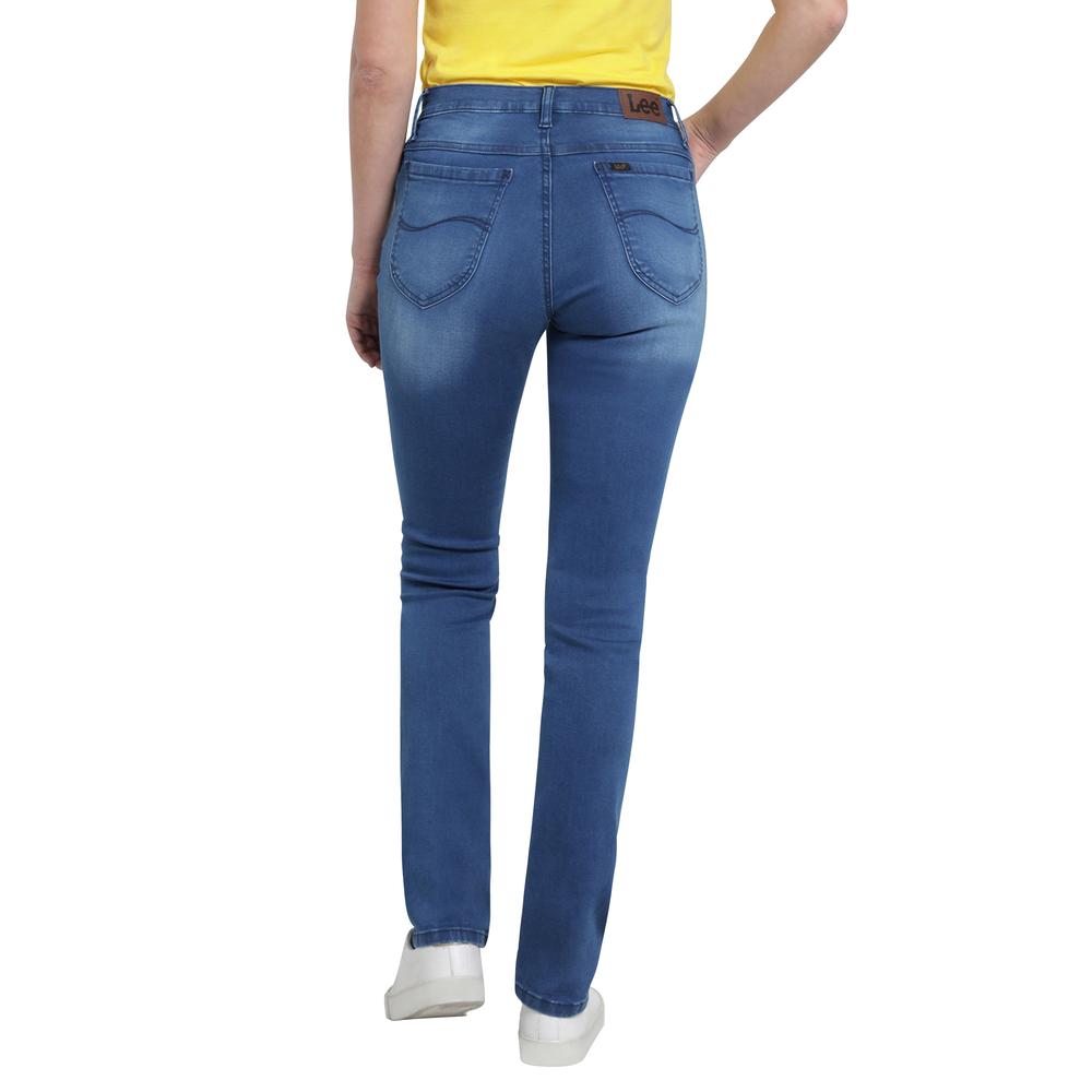 Foto 4 pulgar | Jeans Lee Slim Fit 446 Azul para Mujer