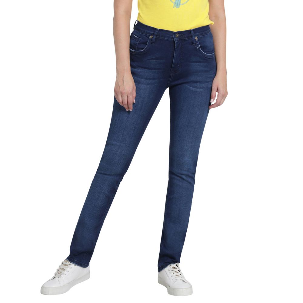 Jeans Lee Slim Fit 456 Azules para Mujer