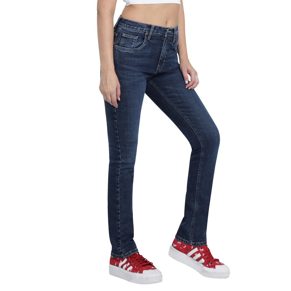 Foto 3 pulgar | Jeans Lee Slim Fit 452 Azul Marino para Mujer
