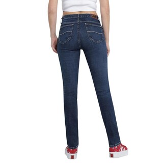 Foto 3 | Jeans Lee Slim Fit 452 Azul Marino para Mujer