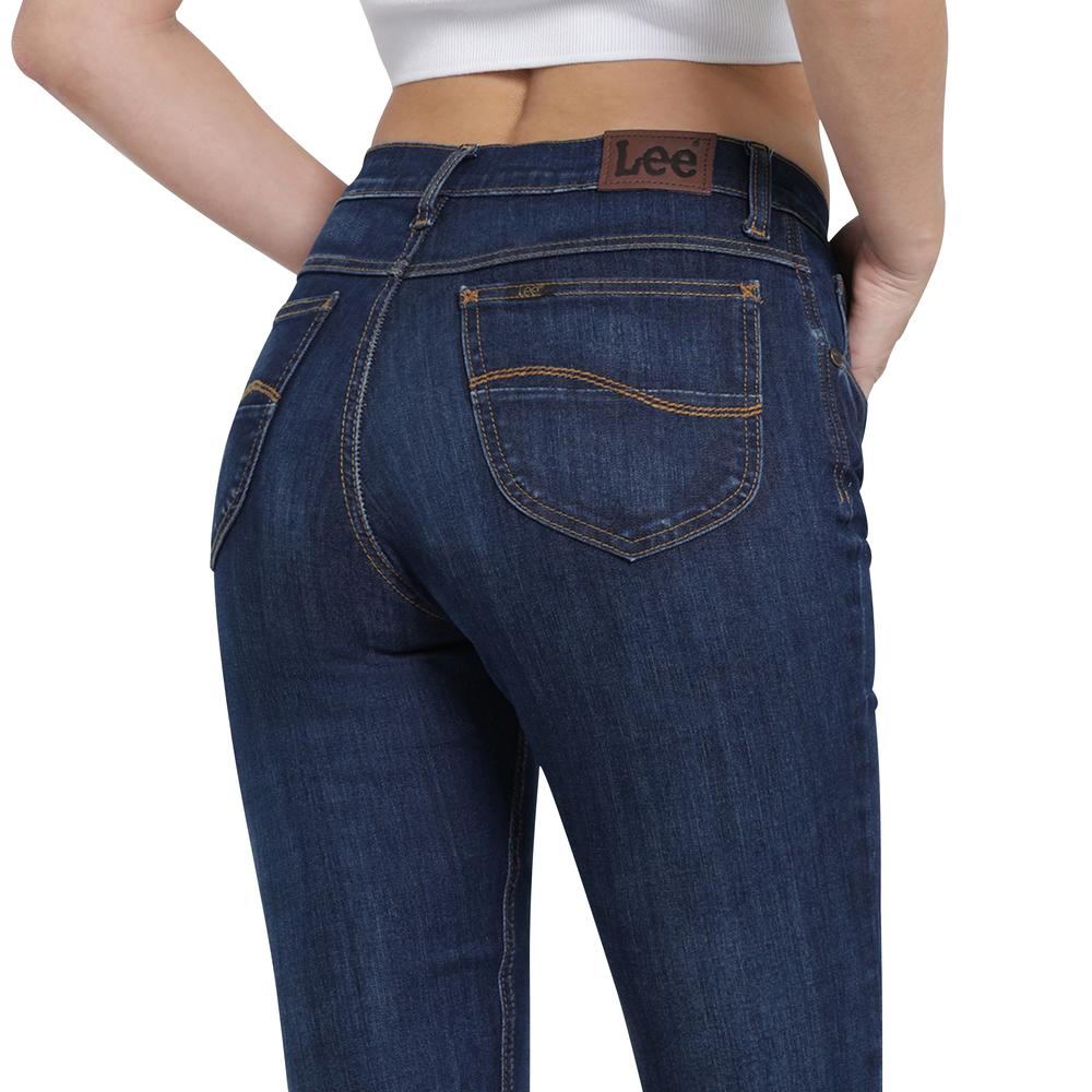 Foto 6 pulgar | Jeans Lee Slim Fit 450 Azul para Mujer