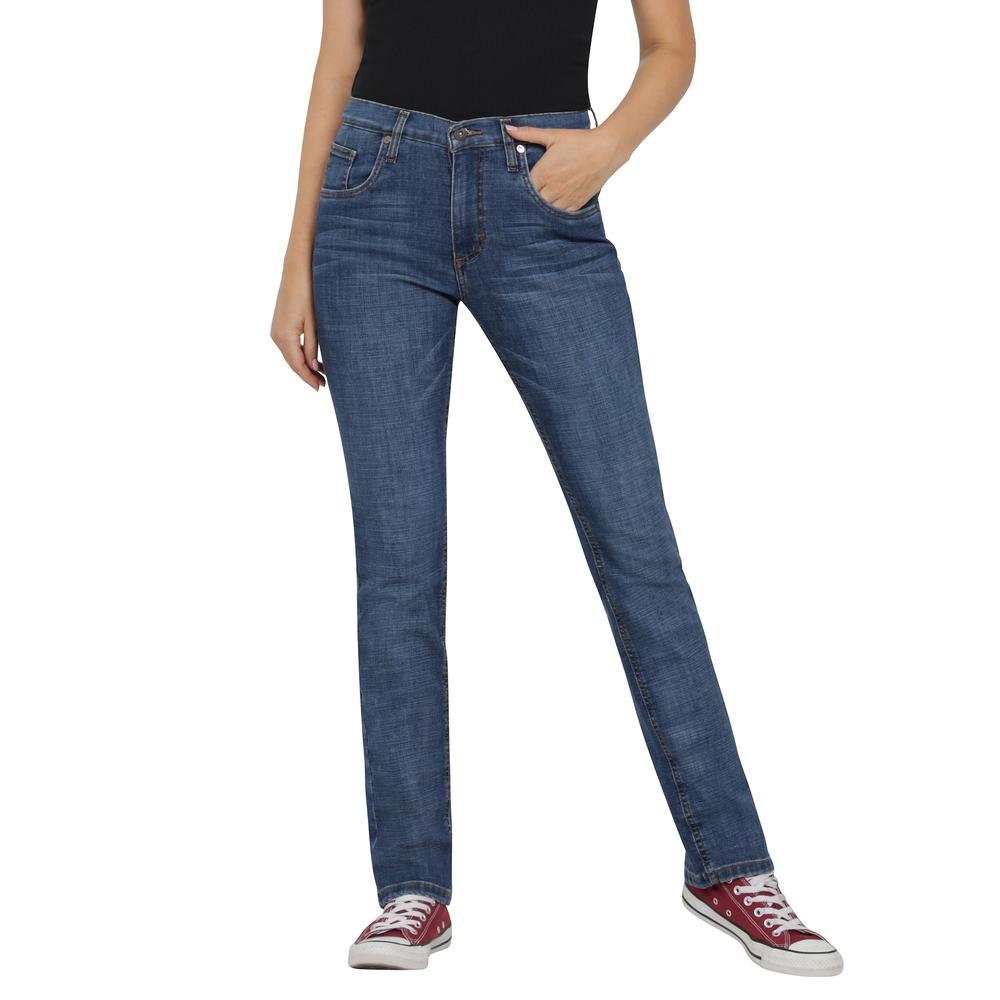 Foto 2 pulgar | Jeans Lee Slim Fit 453 Azul Marino para Mujer