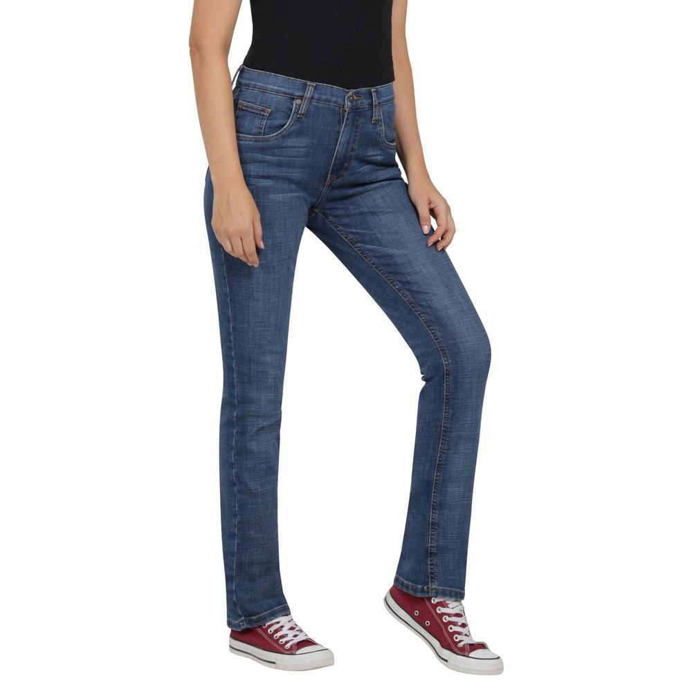 Foto 3 pulgar | Jeans Lee Slim Fit 453 Azul Marino para Mujer
