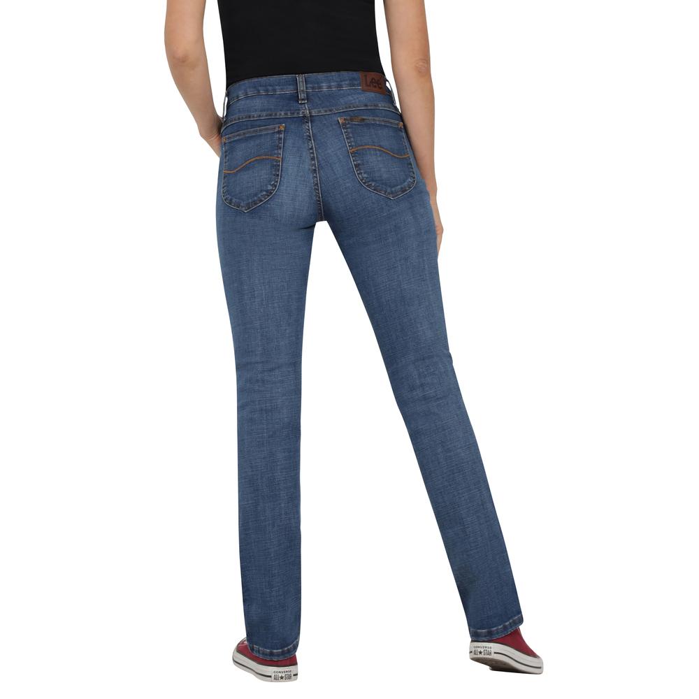 Foto 4 pulgar | Jeans Lee Slim Fit 453 Azul Marino para Mujer