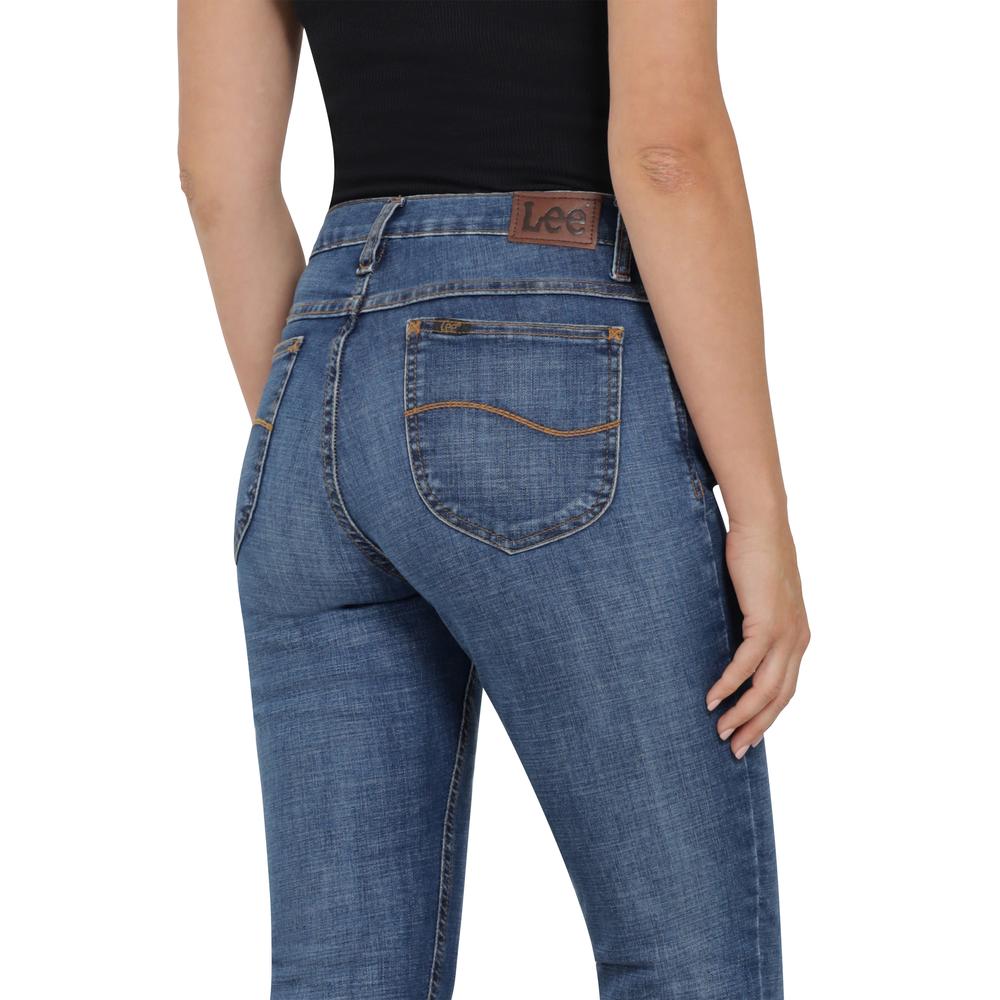 Foto 6 pulgar | Jeans Lee Slim Fit 453 Azul Marino para Mujer