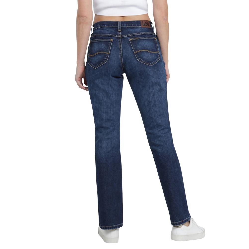 Foto 4 pulgar | Jeans Lee Slim Fit 444 Azul Marino para Mujer
