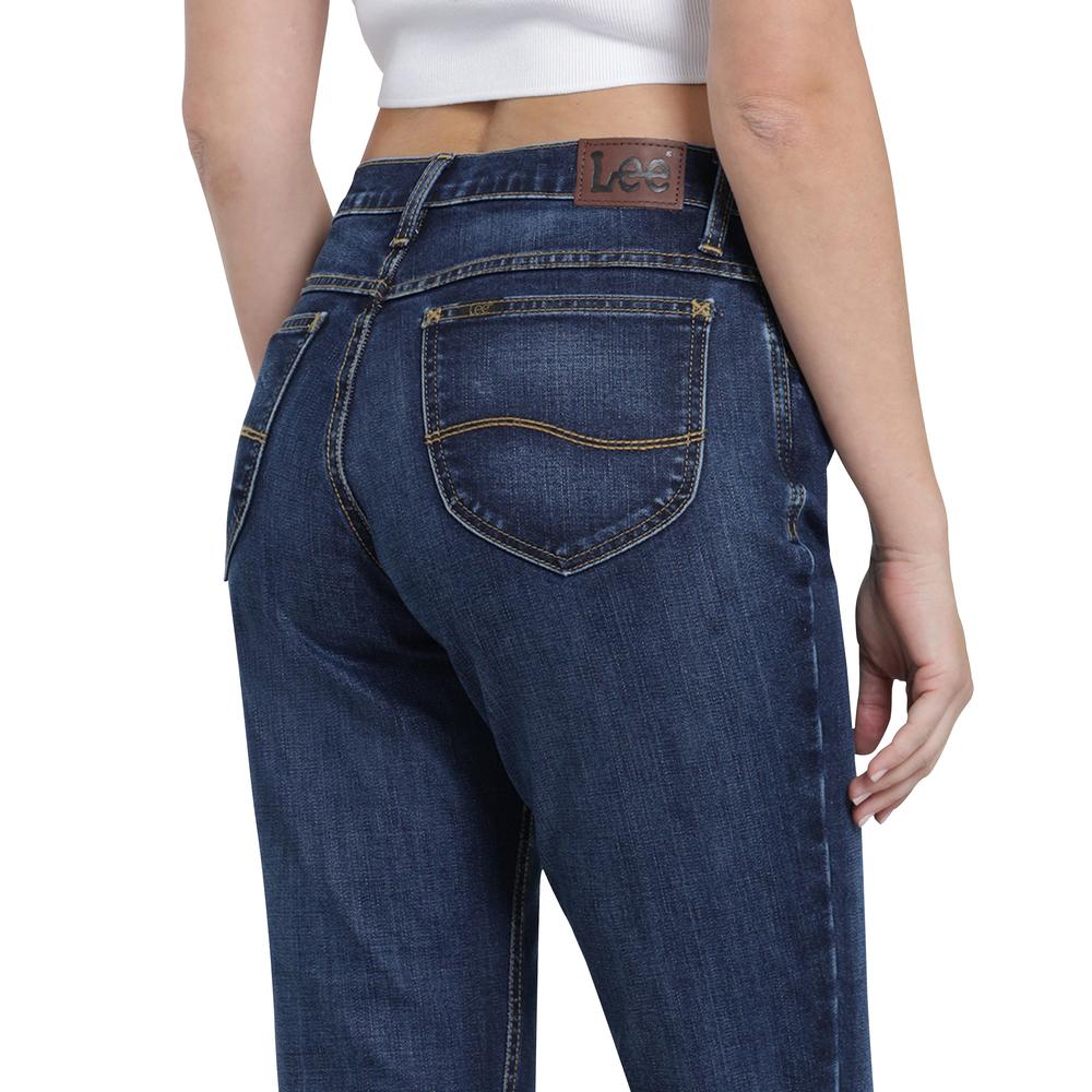 Foto 6 pulgar | Jeans Lee Slim Fit 444 Azul Marino para Mujer