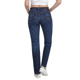 Foto 3 | Jeans Lee Slim Fit 454 Azul Marino para Mujer