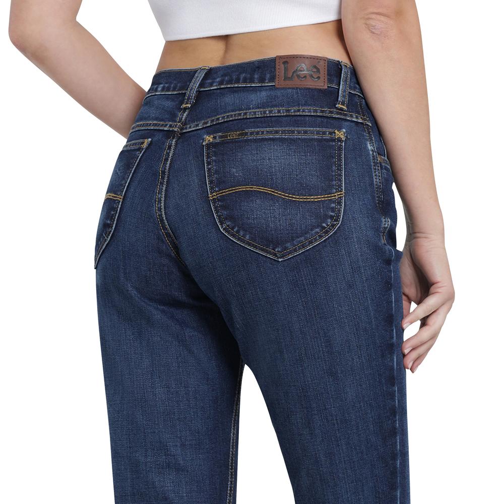 Foto 6 pulgar | Jeans Lee Slim Fit 454 Azul Marino para Mujer