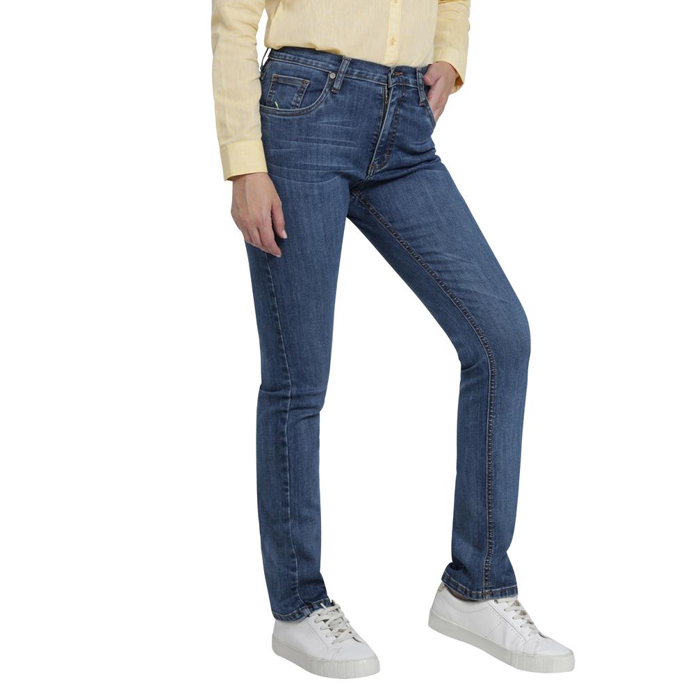 Foto 3 pulgar | Jeans Lee Azul Slim Fit para Mujer