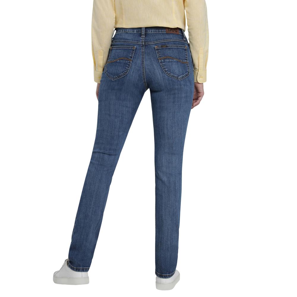Foto 4 pulgar | Jeans Lee Azul Slim Fit para Mujer