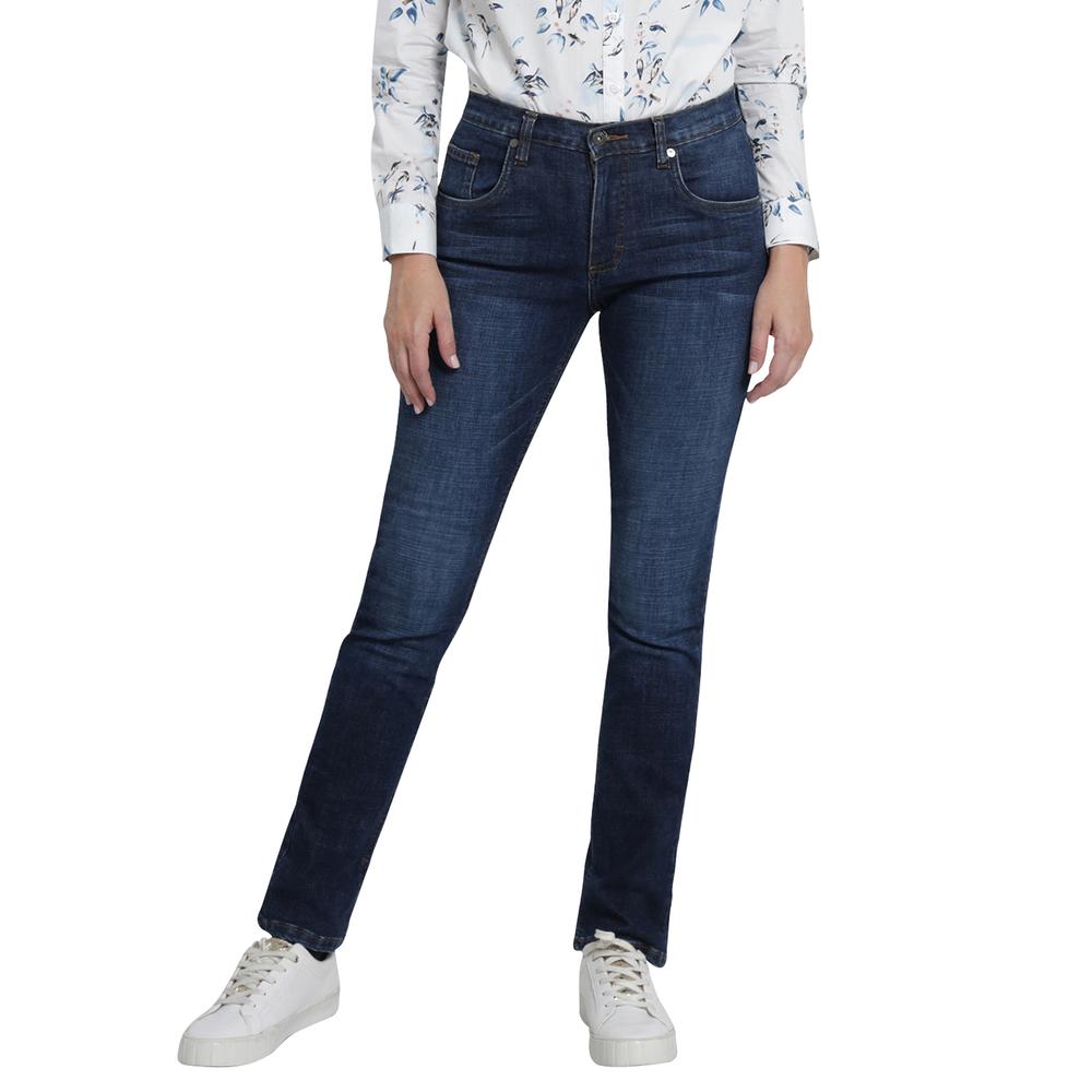 Jeans Lee Slim Fit 443 Azul Marino para Mujer