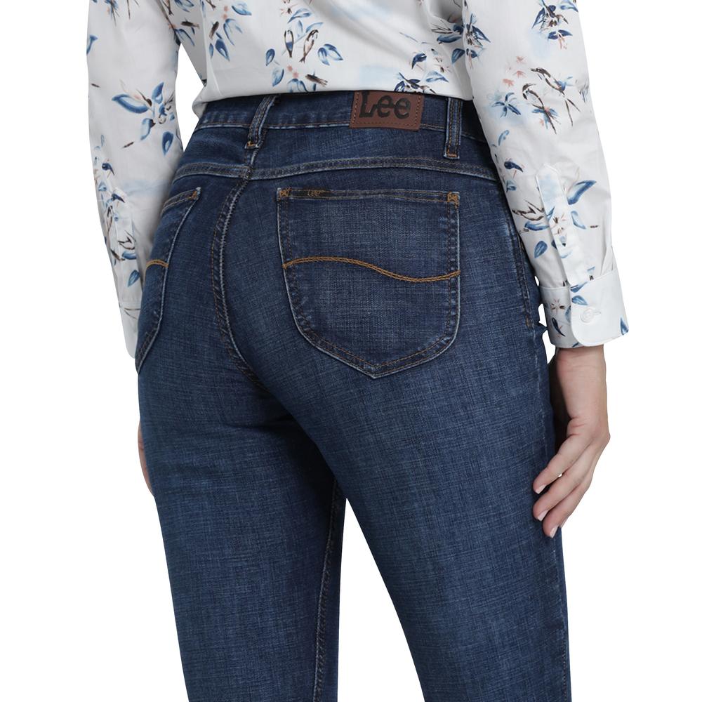 Foto 6 pulgar | Jeans Lee Slim Fit 443 Azul Marino para Mujer