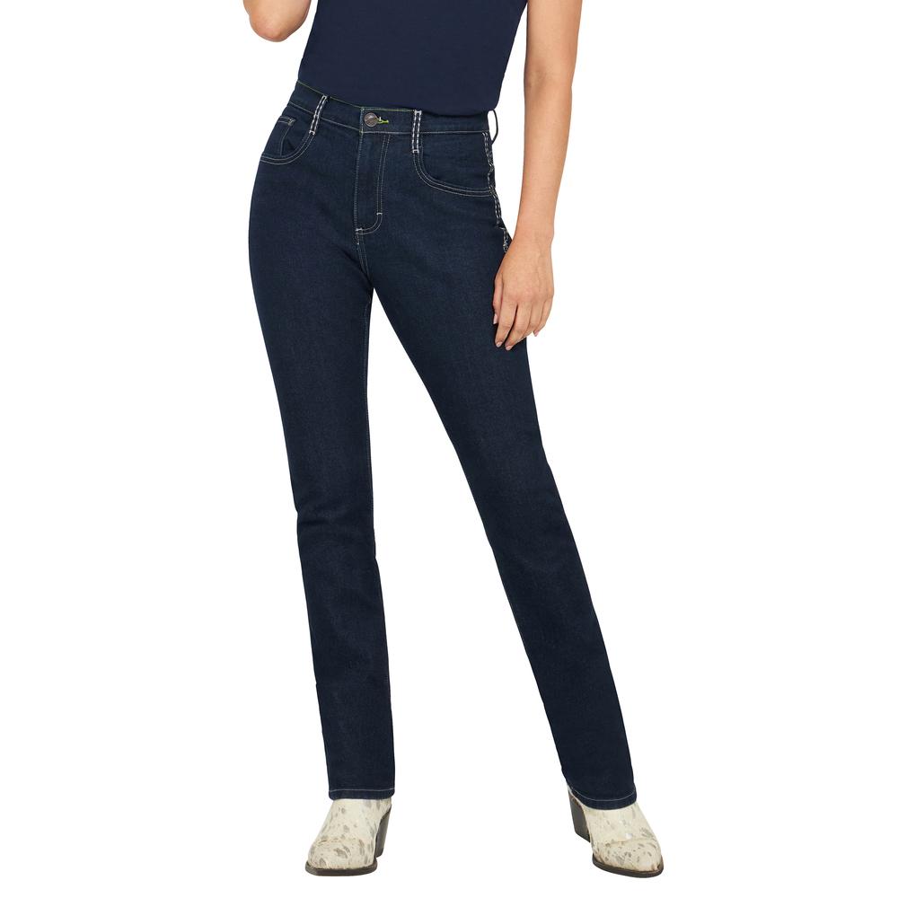 Foto 2 pulgar | Jeans Wrangler Slim Fit 307 Azul para Mujer