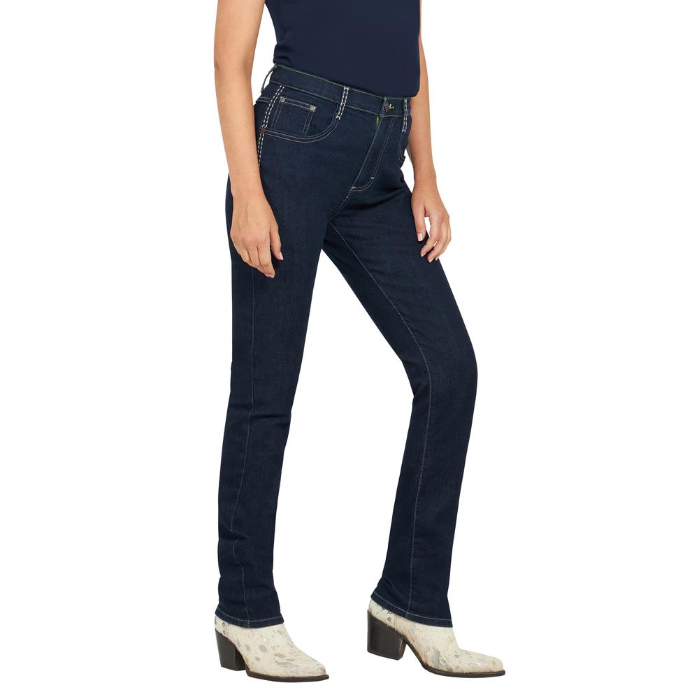 Foto 3 pulgar | Jeans Wrangler Slim Fit 307 Azul para Mujer