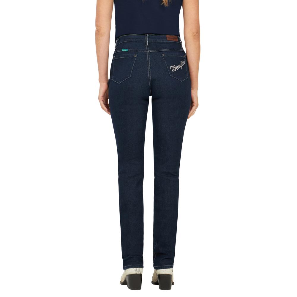 Foto 4 pulgar | Jeans Wrangler Slim Fit 307 Azul para Mujer