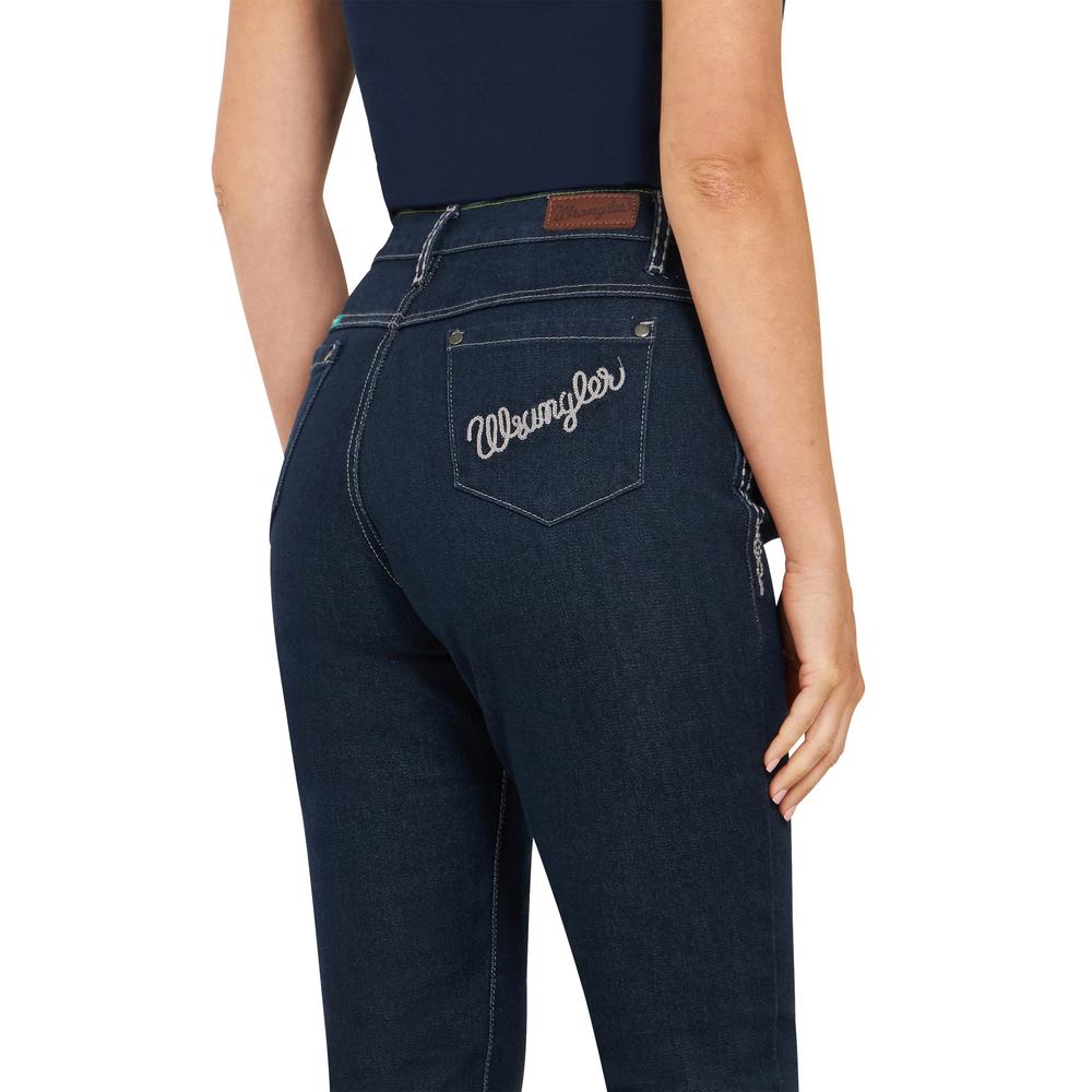Foto 6 pulgar | Jeans Wrangler Slim Fit 307 Azul para Mujer