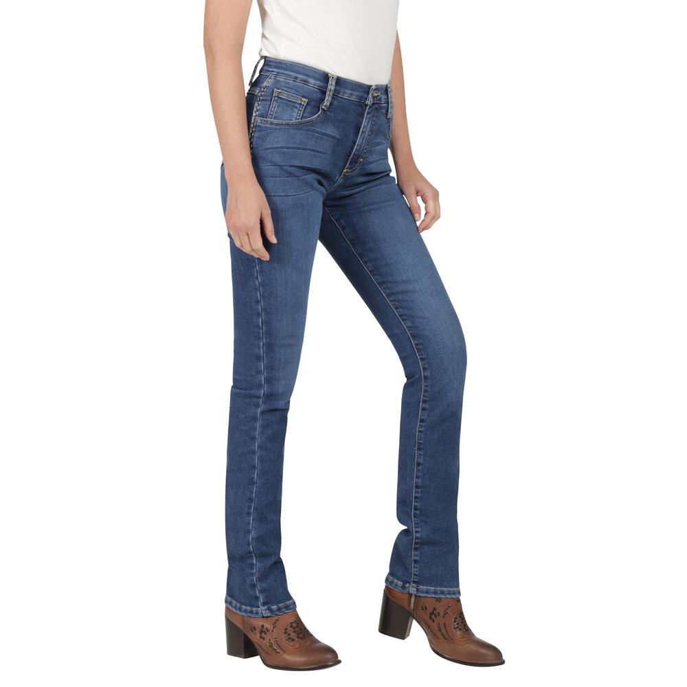 Foto 2 | Jeans Vaqueros Wrangler Slim Fit 403 Azul