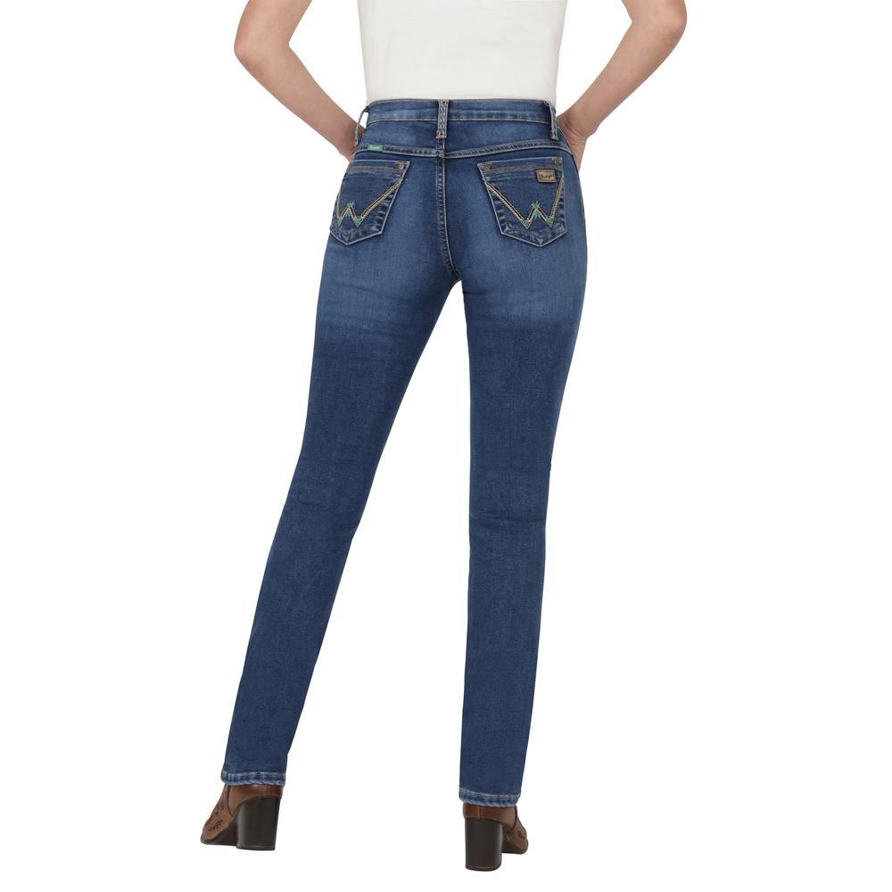 Foto 3 | Jeans Vaqueros Wrangler Slim Fit 403 Azul