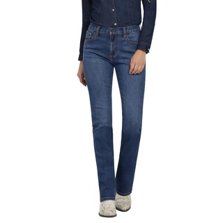 Foto 1 | Jeans Vaqueros Wrangler High Rise Boot 402 Azul