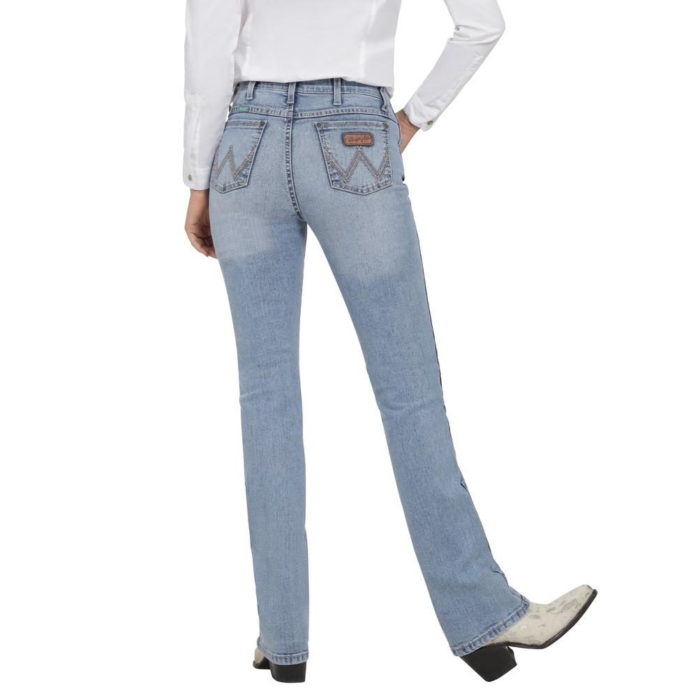 Foto 4 pulgar | Jeans Vaqueros Wrangler High Rise Boot 401 Azul