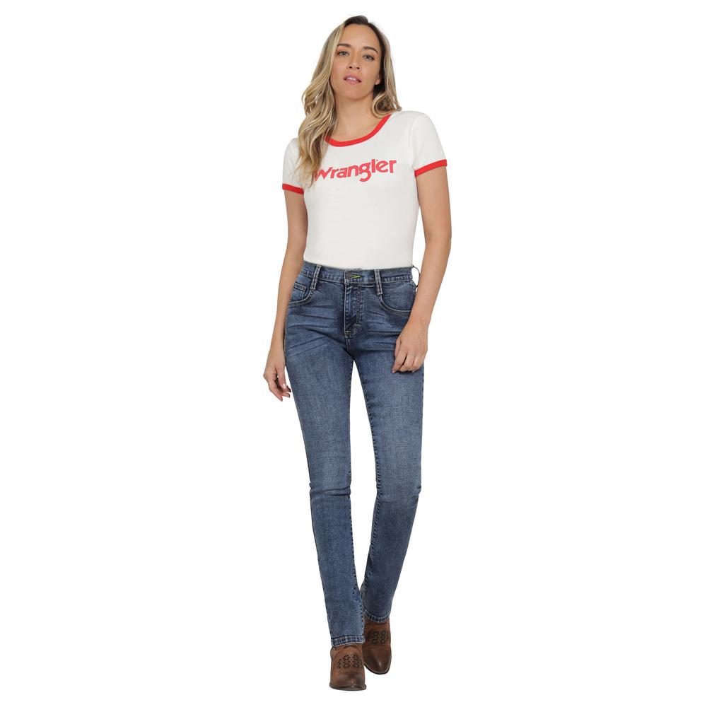 Foto 5 pulgar | Jeans Vaqueros Wrangler Slim Fit 404 Azul
