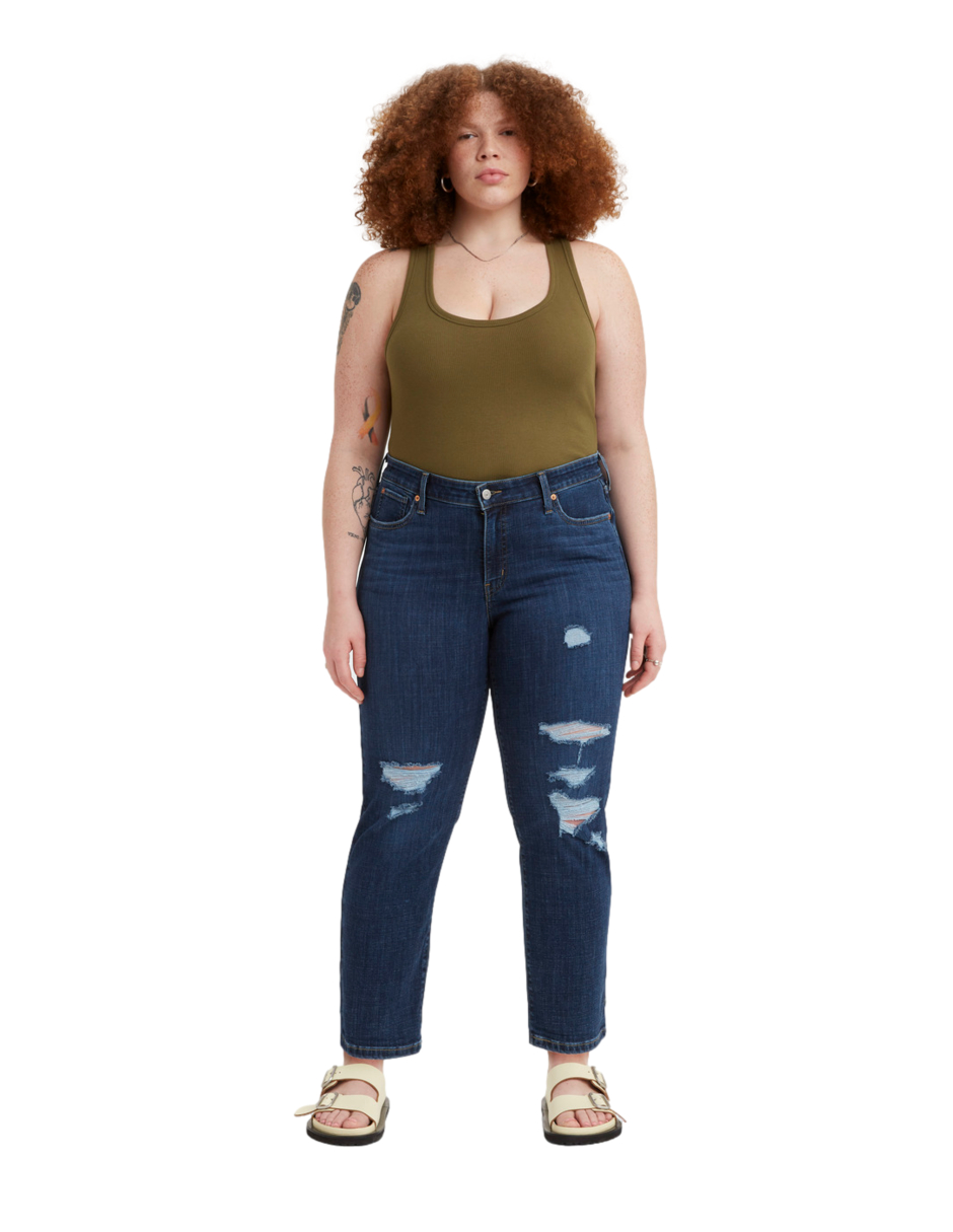 Foto 4 | Jeans Boyfriend Levi's - Plus