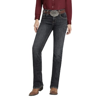 Foto 1 | Jeans Vaquero Mujer Wrangler High Rise Boot 568 Azul