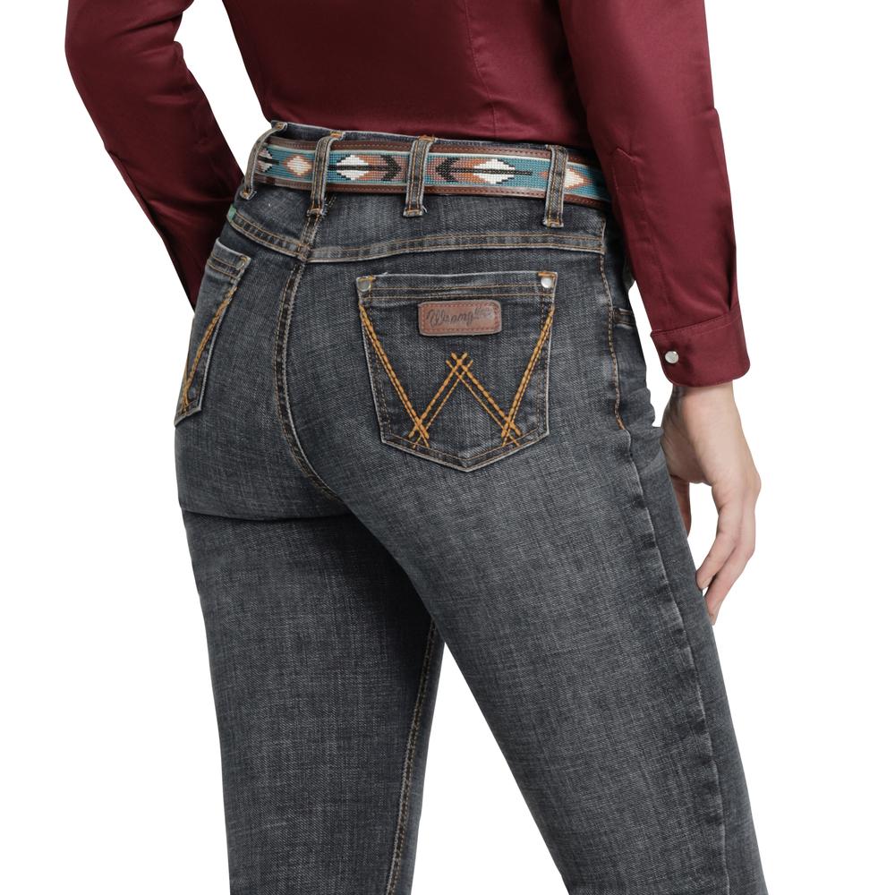 Foto 6 pulgar | Jeans Vaquero Mujer Wrangler High Rise Boot 568 Azul