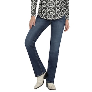 Foto 1 | Jeans Vaquero Mujer Wrangler High Rise Boot 553 Azul
