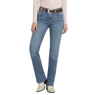 Foto 1 | Jeans Vaquero Mujer Wrangler High Rise Boot 570 Azul