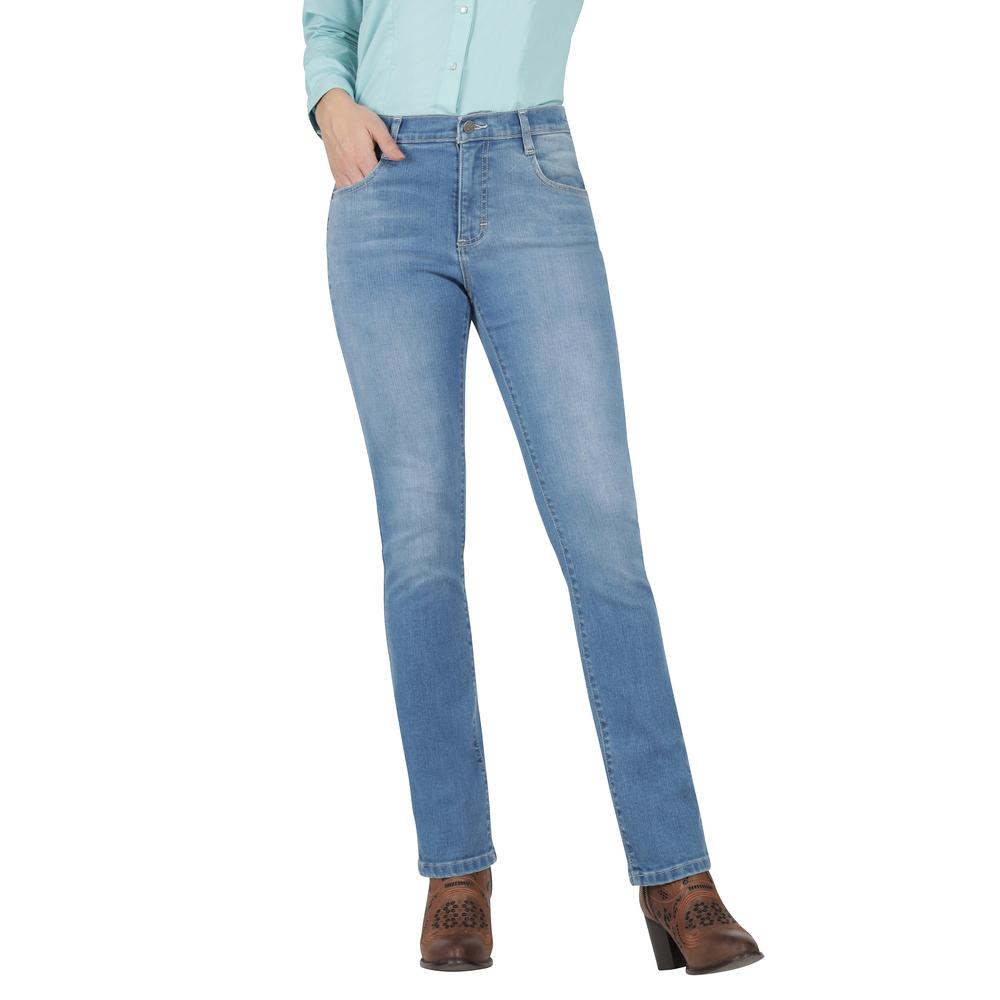 Foto 2 pulgar | Jeans Vaquero Mujer Wrangler Slim Fit 994 Azul